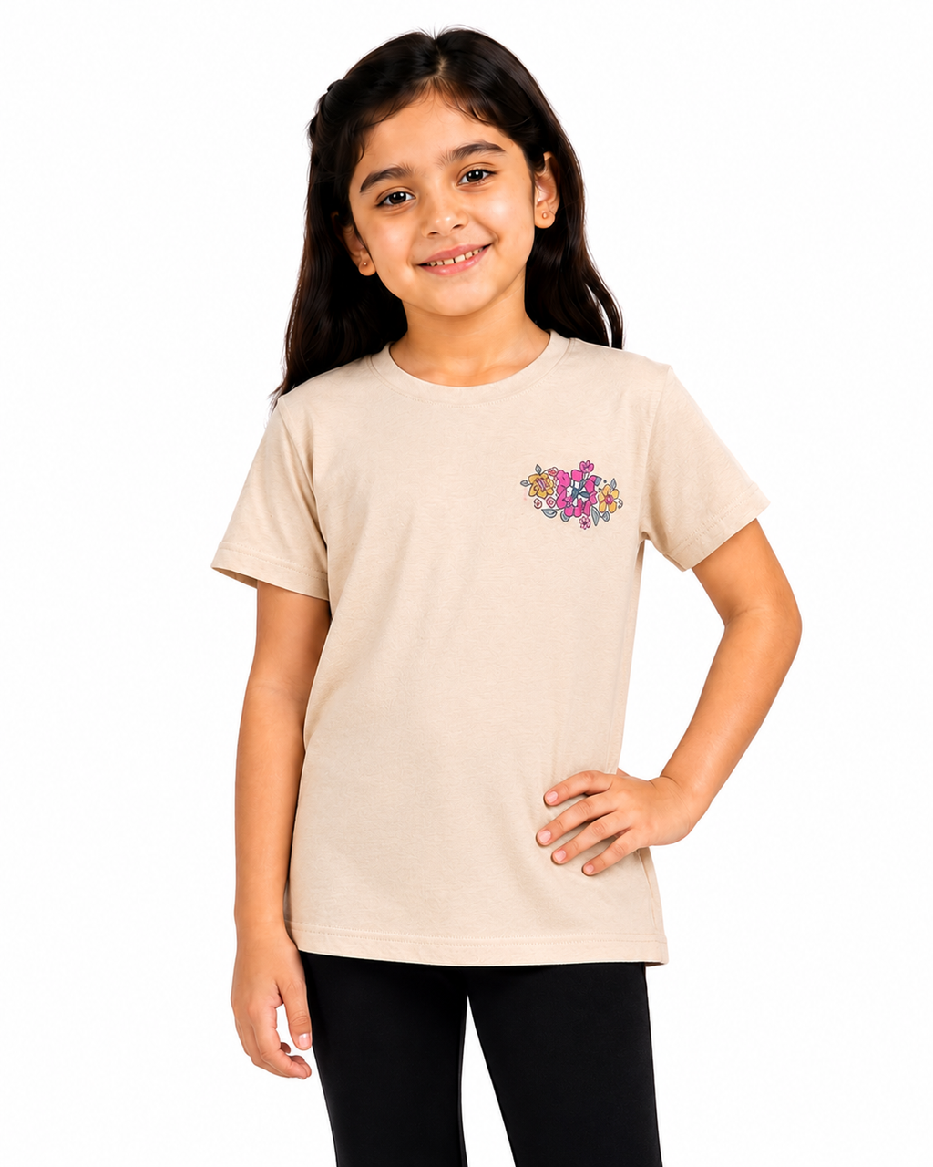 Girls T-Shirt — Floral Bouquet | Shirt Only