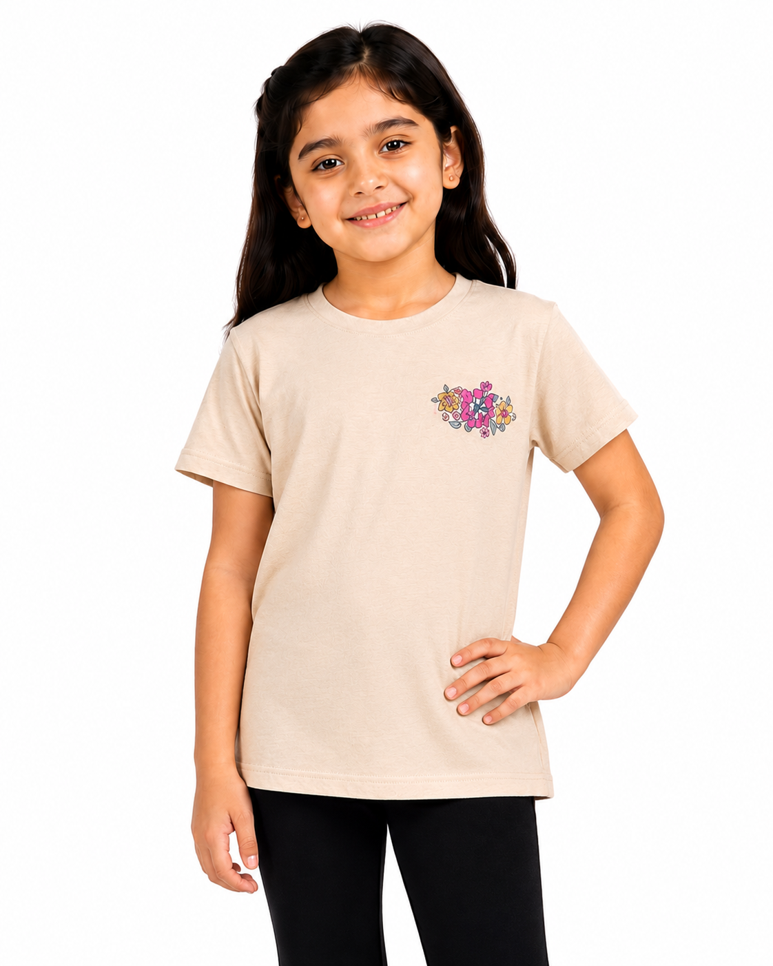 Girls T-Shirt — Floral Bouquet | Shirt Only