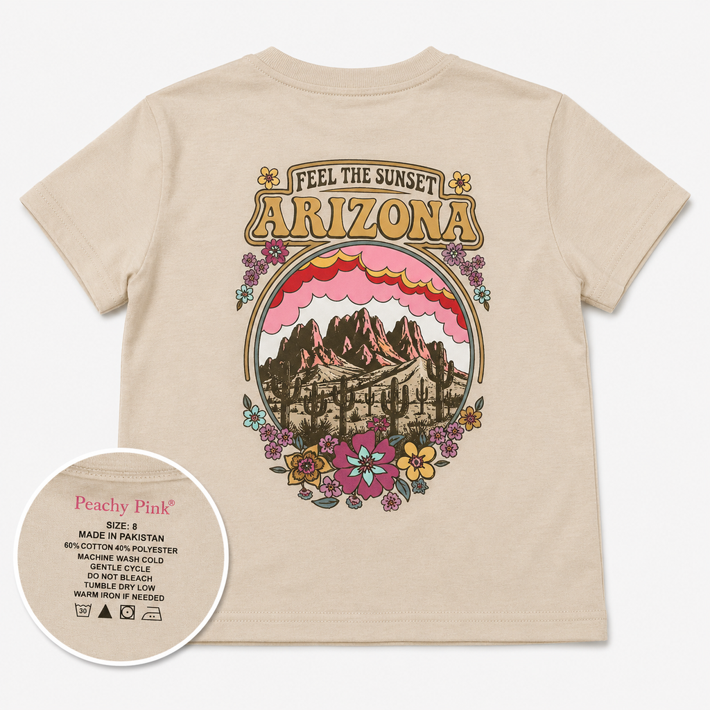 Girls T-Shirt — Floral Bouquet | Shirt Only