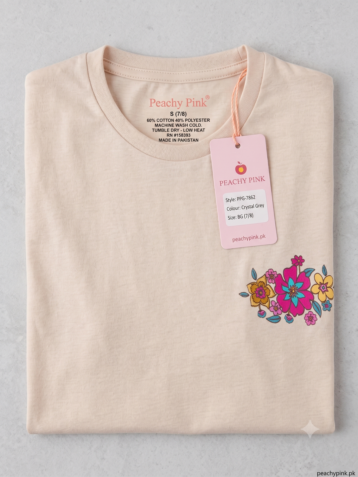 Girls T-Shirt — Floral Bouquet | Shirt Only