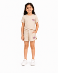 Girls T-Shirt + Short Set — Floral Bouquet