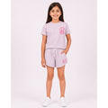 Girls T-Shirt + Short Set — "In Wonderful World" Animal